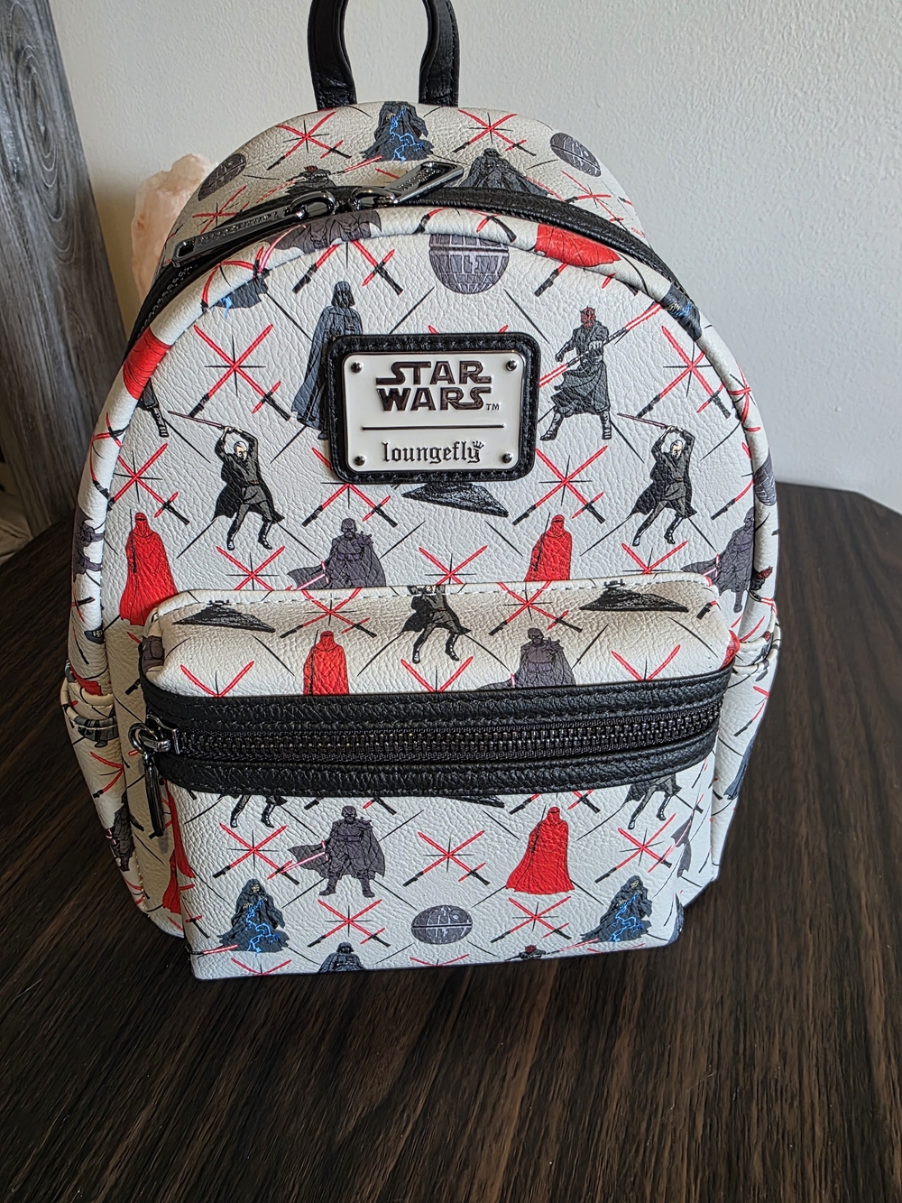 Loungefly Star Wars Mini Backpack - White, Red, Black